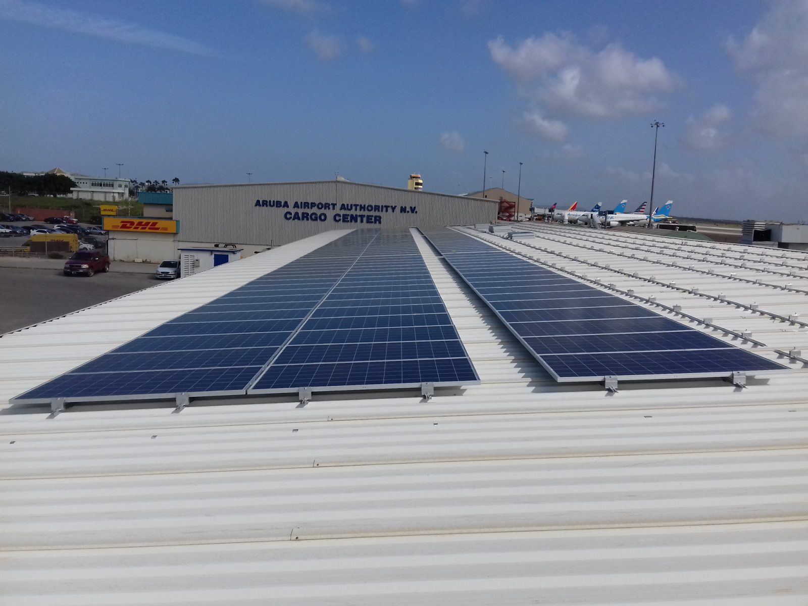 Photovoltaic rooftop project carried of 420kW