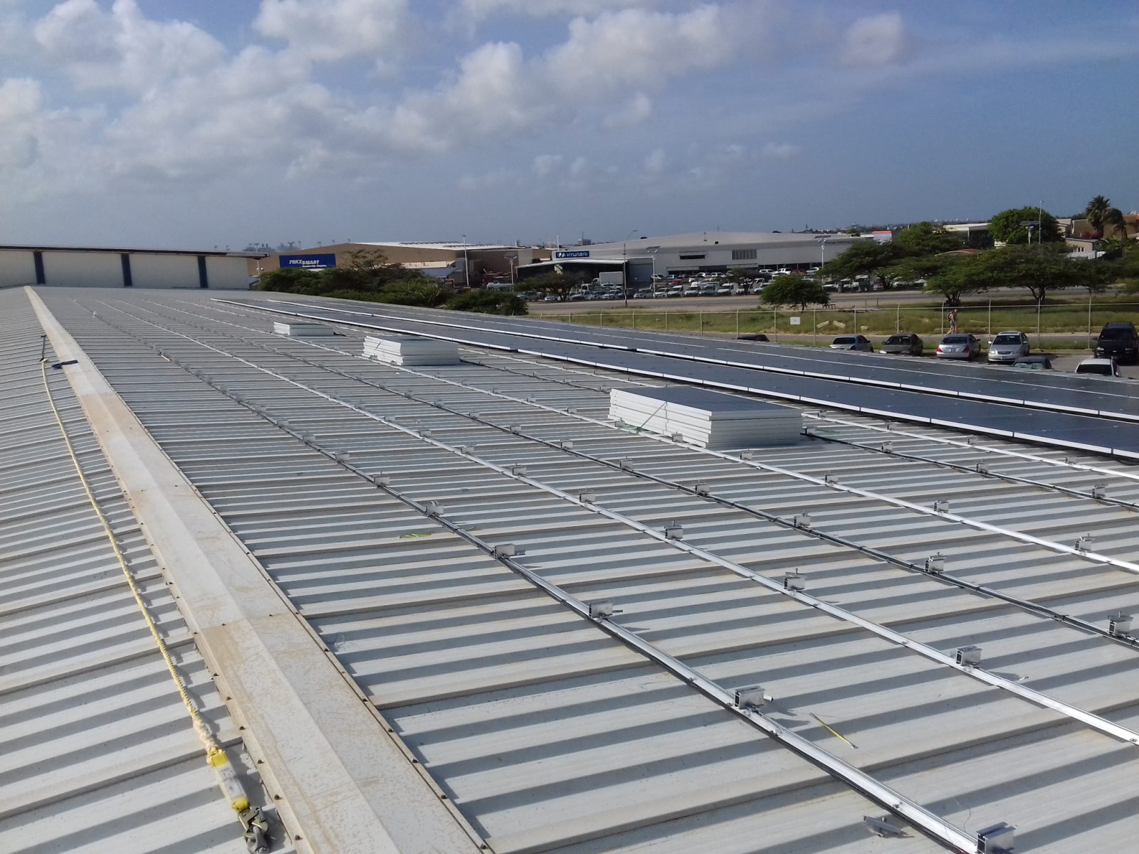 Photovoltaic rooftop project carried of 420kW